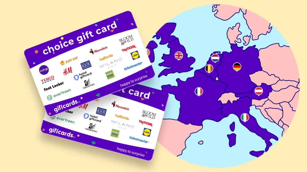 International gift cards
